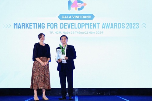 “Tô cam cùng TH” được vinh danh là chiến dịch Marketing vì phát triển bền vững 2023